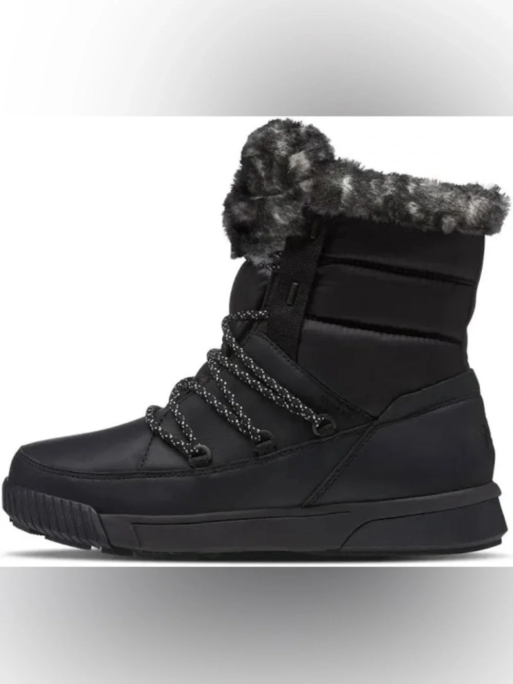 The North Face Sierra Luxe Waterproof TNF Black/Gardenia White 6.5 B (M)